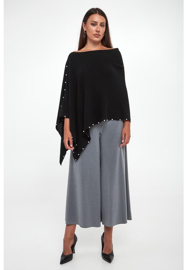 Joseph Ribkoff - Ponczo damskie kaszmirowe JOSEPH RIBKOFF. Materiał: kaszmir