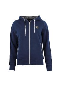 PEAK MOUNTAIN - Damska bluza polarowa Peak Mountain Alice. Kolor: szary, niebieski, wielokolorowy. Materiał: polar. Sezon: zima. Sport: narciarstwo #1