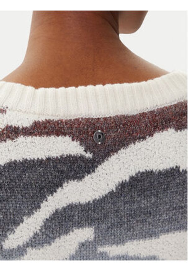 Desigual Sweter Wasilla 25WWJF21 Kolorowy Regular Fit. Materiał: syntetyk. Wzór: kolorowy