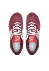 New Balance Sneakersy U574HMG Bordowy. Kolor: czerwony. Materiał: materiał. Model: New Balance 574 #3