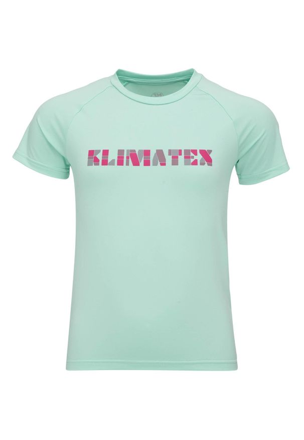 CLIMAX - Koszulka Dziecięca Climatex Rizal TQO 158 - Szybkie Schnięcie i Wygoda. Kolor: niebieski. Materiał: elastan, poliester