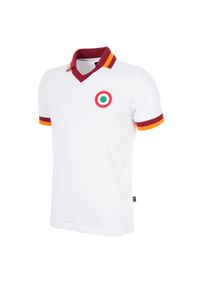 COPA FOOTBALL - Koszulka retro piłkarska dla dorosłych - AS Roma 1980-81 Wyjazdowa - Biała. Kolor: biały. Sport: piłka nożna