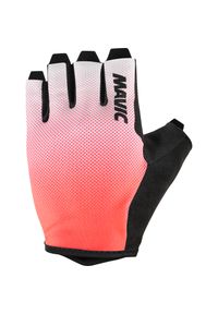 MAVIC - Rękawice Mavic Aksium Gradient. Kolor: pomarańczowy, biały, wielokolorowy. Wzór: gradientowy. Sport: kolarstwo