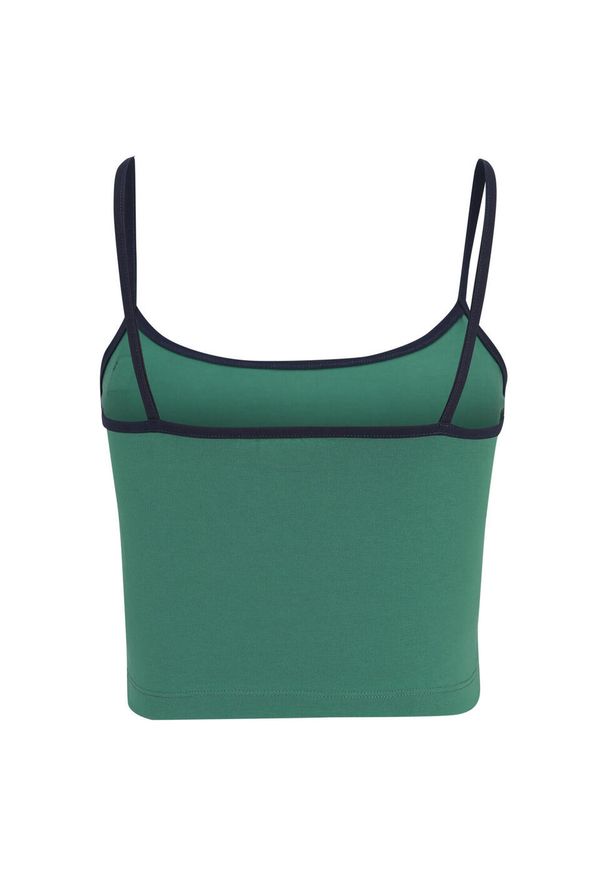Damski crop top Fila Lissey. Kolor: zielony. Styl: sportowy