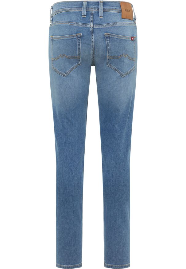 Męskie Spodnie Jeansowe Mustang Style Oregon Slim Denim Blue 1016315 5000 403
