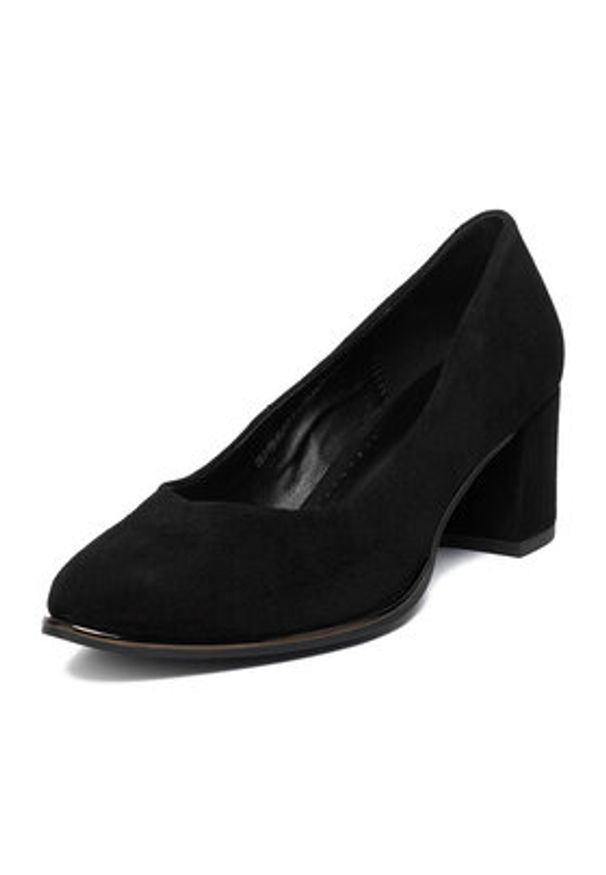 Lasocki Czółenka CEO-WB-VELA-01 Czarny. Kolor: czarny. Materiał: skóra, zamsz