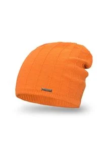 Zimowa czapka damska PaMaMi - Pomarańczowy. Kolor: pomarańczowy. Materiał: akryl. Sezon: zima #1