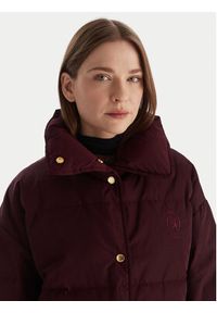 TOMMY HILFIGER - Tommy Hilfiger Kurtka puchowa WW0WW47294 Bordowy Relaxed Fit. Kolor: czerwony. Materiał: syntetyk #3