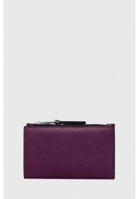 Karl Lagerfeld portfel damski kolor fioletowy. Kolor: fioletowy #3