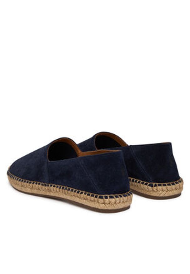 Polo Ralph Lauren Espadryle 803P07638002 Granatowy. Kolor: niebieski. Materiał: zamsz, skóra