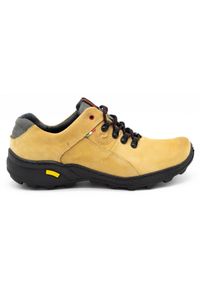 Olivier Męskie buty trekkingowe 296GT żółte. Kolor: żółty