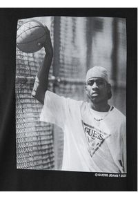 Guess Jeans T-Shirt M5BI3K K8FQ4 Czarny Regular Fit. Kolor: czarny. Materiał: bawełna #5