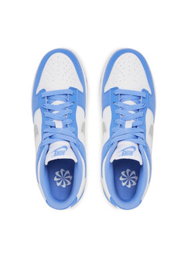 Nike Sneakersy Dunk Low Next Nature DD1873 402 Biały. Kolor: biały. Materiał: skóra