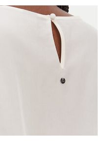 BOSS Bluzka C_Irnette 50543548 Écru Regular Fit. Materiał: wiskoza #3