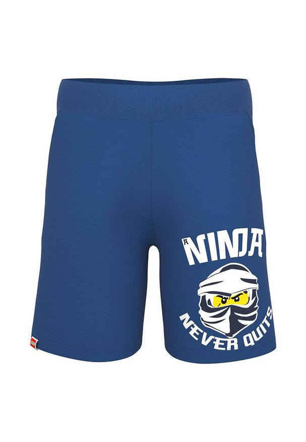 LEGO Wear - Lego Wear szorty dziecięce. Okazja: na co dzień. Kolor: niebieski. Styl: casual