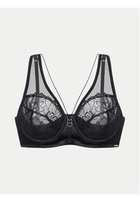 Dorina Biustonosz z fiszbiną Selah FXWB0059EM022 Czarny. Kolor: czarny. Materiał: syntetyk #8