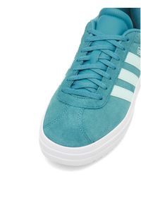 Adidas - adidas Sneakersy Vl Court Bold J IH4778 Niebieski. Kolor: niebieski. Materiał: zamsz, skóra #3