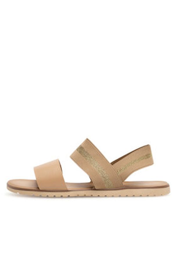 Clara Barson Sandały WS6262-05 Beżowy. Kolor: beżowy. Materiał: materiał