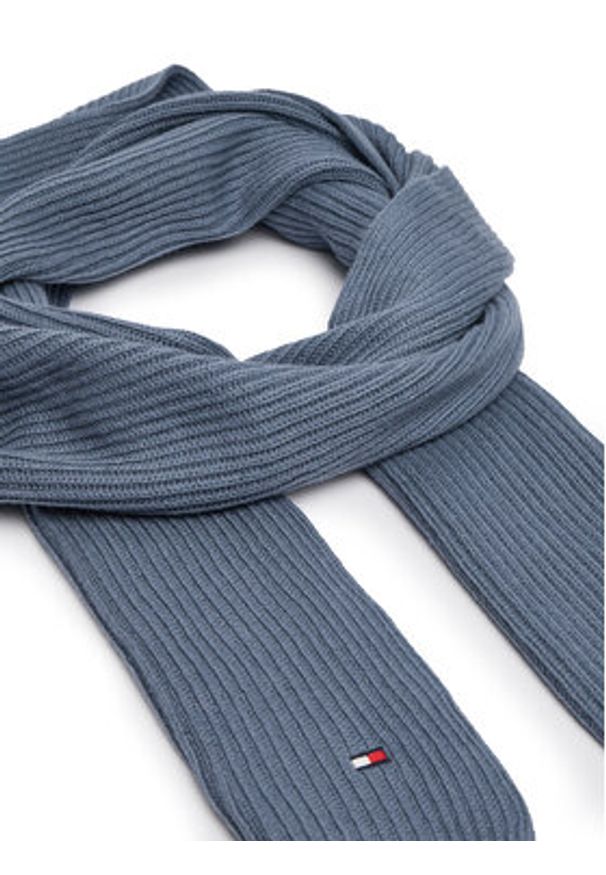 TOMMY HILFIGER - Tommy Hilfiger Szalik Flag AM0AM12847 Niebieski. Kolor: niebieski. Materiał: bawełna