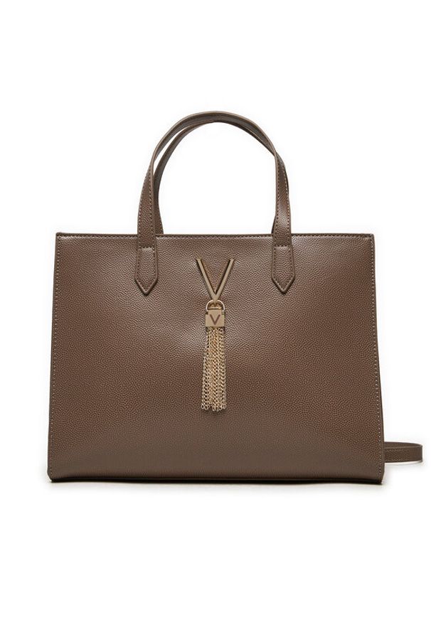 VALENTINO - Valentino Torebka Divina VBS1R414G Brązowy. Kolor: brązowy. Materiał: skórzane