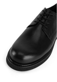 Badura Półbuty CALEB-01 MI08 Czarny. Kolor: czarny. Materiał: skóra #4