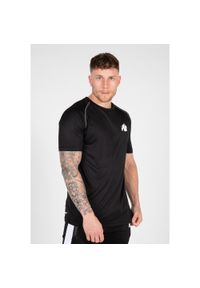 GORILLA WEAR - Performance Koszulka - Czarny. Kolor: czerwony, wielokolorowy, czarny. Sport: fitness