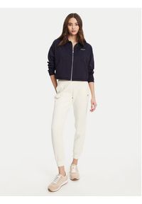 Guess Bluza V5YL08 KCX42 Granatowy Regular Fit. Kolor: niebieski. Materiał: syntetyk #5