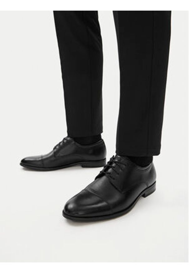 Lasocki Półbuty CEO-RIO-GRANDE-10 MB Czarny. Kolor: czarny. Materiał: skóra