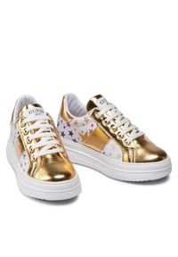 Guess Sneakersy Wilma Star FJ5WIM FAB12 Złoty. Kolor: złoty. Materiał: skóra #7