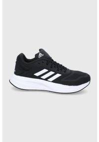Adidas - adidas Buty Duramo 10 kolor czarny. Zapięcie: sznurówki. Kolor: czarny. Materiał: guma