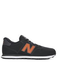 Buty New Balance GM500FB2 - czarne. Kolor: czarny. Materiał: tworzywo sztuczne, materiał. Szerokość cholewki: normalna #1