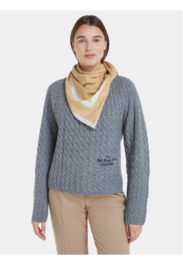 TOMMY HILFIGER - Tommy Hilfiger Chusta Th Prep Square AW0AW16187 Beżowy. Kolor: beżowy. Materiał: materiał