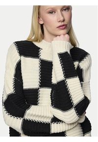 Pieces Sweter Namie 17151160 Beżowy Regular Fit. Kolor: beżowy. Materiał: syntetyk #4