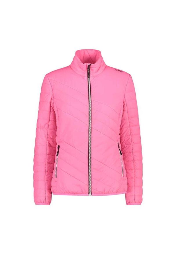 Damska kurtka puchowa CMP. Kolor: różowy. Materiał: puch. Sport: turystyka piesza