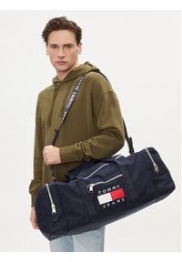 Tommy Jeans Torba Tjm Heritage Duffle AM0AM11158 Granatowy. Kolor: niebieski. Materiał: materiał #2