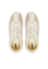 Hugo - HUGO Sneakersy Kiria 50548131 Beżowy. Kolor: beżowy. Materiał: materiał #5
