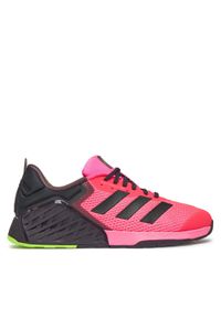 Adidas - adidas Buty na siłownię Dropset 3 JI2074 Różowy. Kolor: różowy. Materiał: mesh, materiał. Sport: fitness