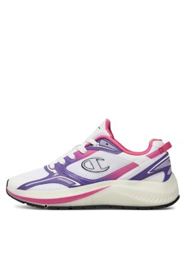 Champion Sneakersy Vibe Low Cut Shoe S11672-CHA-WW015 Biały. Kolor: biały. Materiał: skóra