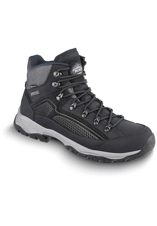 Buty trekkingowe męskie MEINDL Baltimore GTX z membraną Gore-tex. Kolor: czarny. Technologia: Gore-Tex. Sport: turystyka piesza