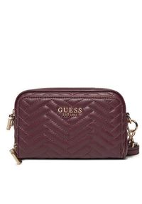 Guess Torebka HWQG95 08140 Bordowy. Kolor: czerwony. Materiał: skórzane