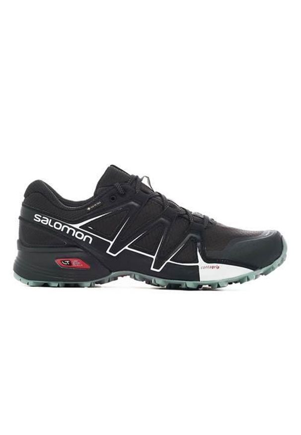 salomon - Buty trailowe męskie Salomon Speedcross Vario 2 Gtx. Zapięcie: sznurówki. Kolor: czarny. Materiał: syntetyk, materiał, tkanina, guma. Szerokość cholewki: normalna. Model: Salomon Speedcross. Sport: bieganie