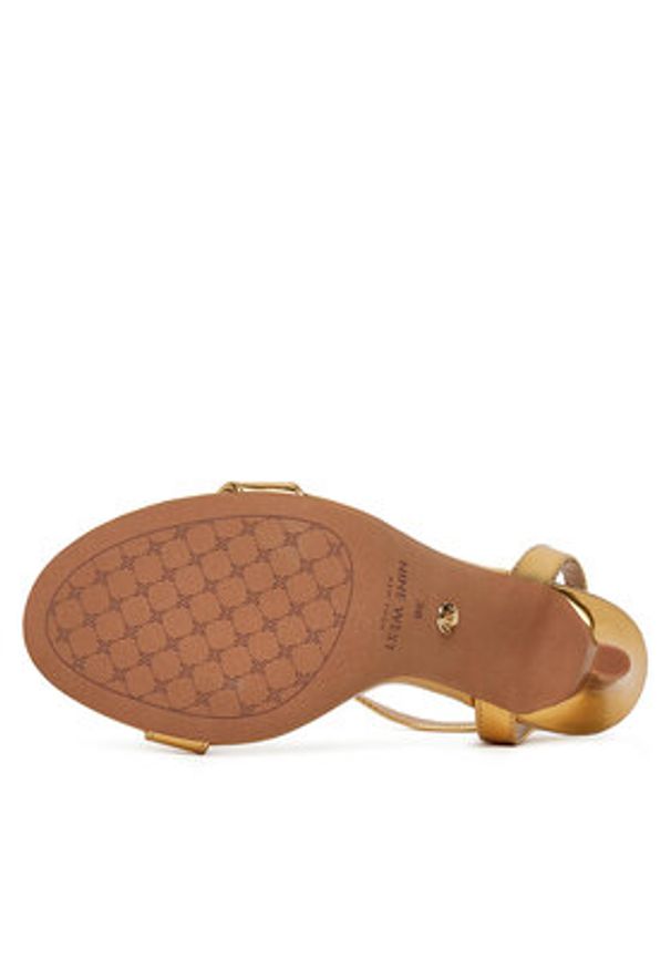 Nine West Sandały S2S15503 Złoty. Kolor: złoty. Materiał: materiał, syntetyk