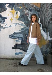Noisy may - Noisy May Jeansy 27033285 Niebieski Wide Leg. Kolor: niebieski