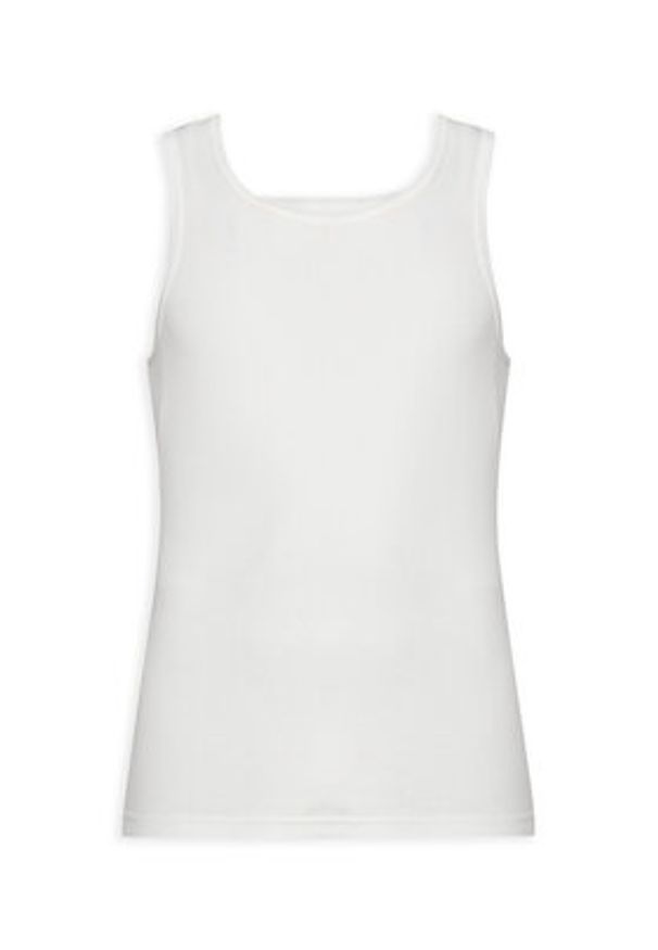 Resteröds Komplet 2 tank topów 7027 1 Biały Slim Fit. Kolor: biały. Materiał: bawełna