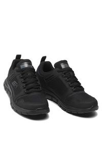 skechers - Skechers Sneakersy Knockhill 232001/BBK Czarny. Kolor: czarny. Materiał: materiał #4