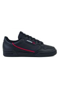 Adidas - Buty adidas Continental Jr F99786 czarne. Okazja: na co dzień. Zapięcie: sznurówki. Kolor: czarny. Materiał: skóra