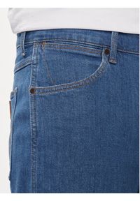 Wrangler Szorty jeansowe Frontier 112350819 Niebieski Relaxed Fit. Kolor: niebieski. Materiał: bawełna