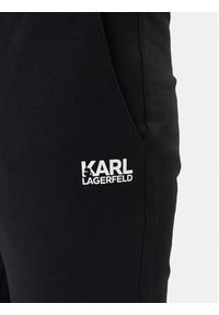 Karl Lagerfeld - KARL LAGERFELD Spodnie dresowe 705782 562917 Granatowy Regular Fit. Kolor: niebieski. Materiał: bawełna #4