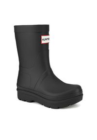Hunter Kalosze HFW-009 Czarny. Kolor: czarny. Materiał: kauczuk #6