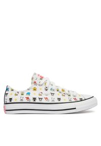 Converse Trampki Chuck Taylor All Star A17700C Biały. Kolor: biały. Materiał: materiał #1